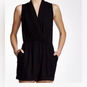 Alice + Olivia Black Romper